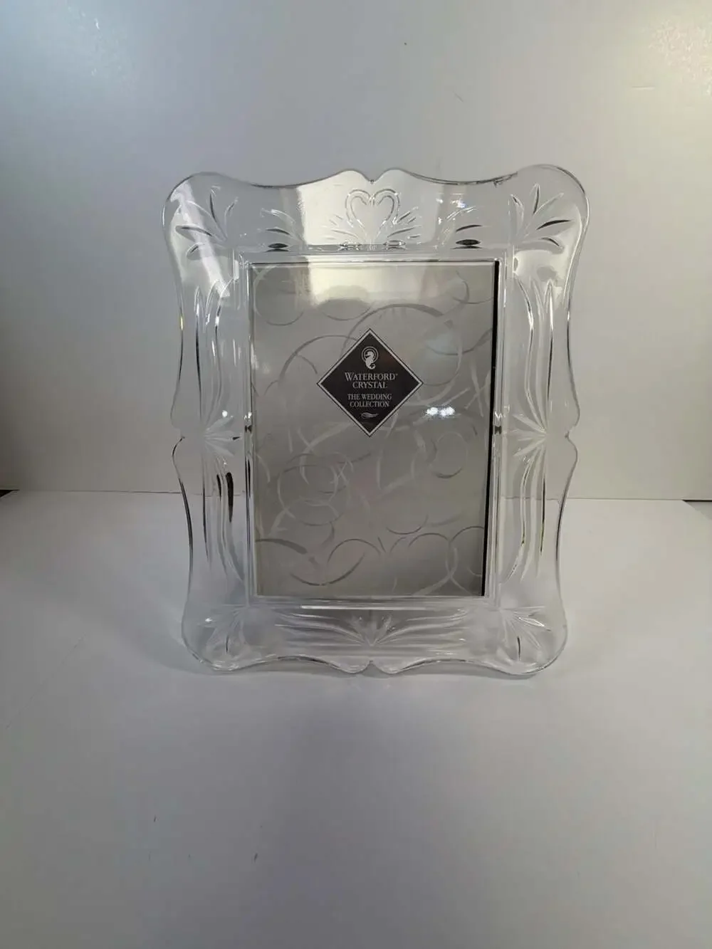 Waterford Crystal Swan‎ The Wedding Collection Picture Frame